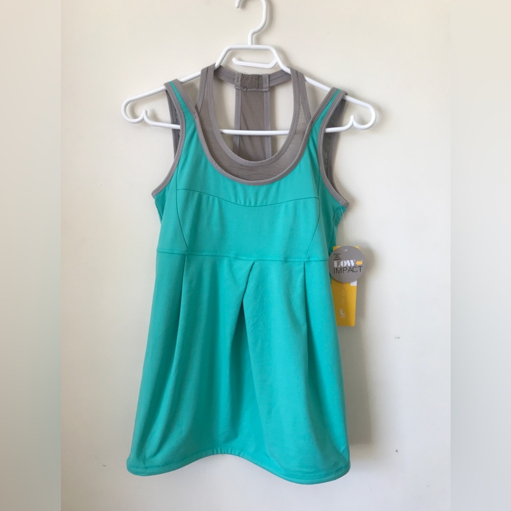 Women's Ella Tank Top, Small, Turquoise